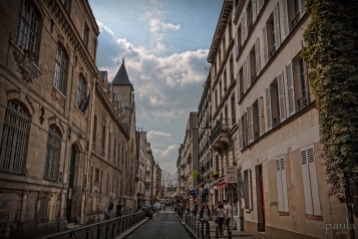 Street leading to Church Saint-Jean-de-Montmartre