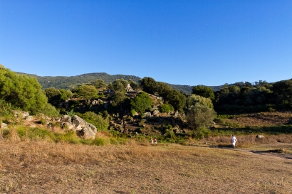 WIde view of the hilltop